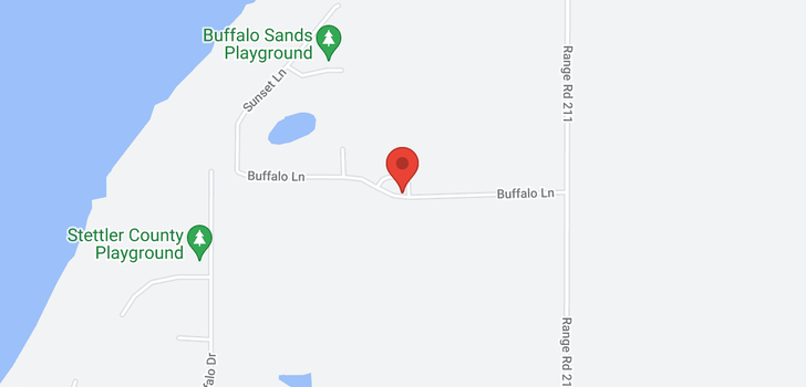 map of 12  Buffalo Sands